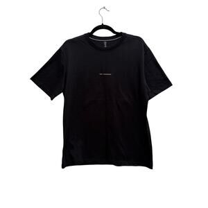 NWOT Ten Thousand Mens Medium Black Cotton Tee Shirt Logo Design